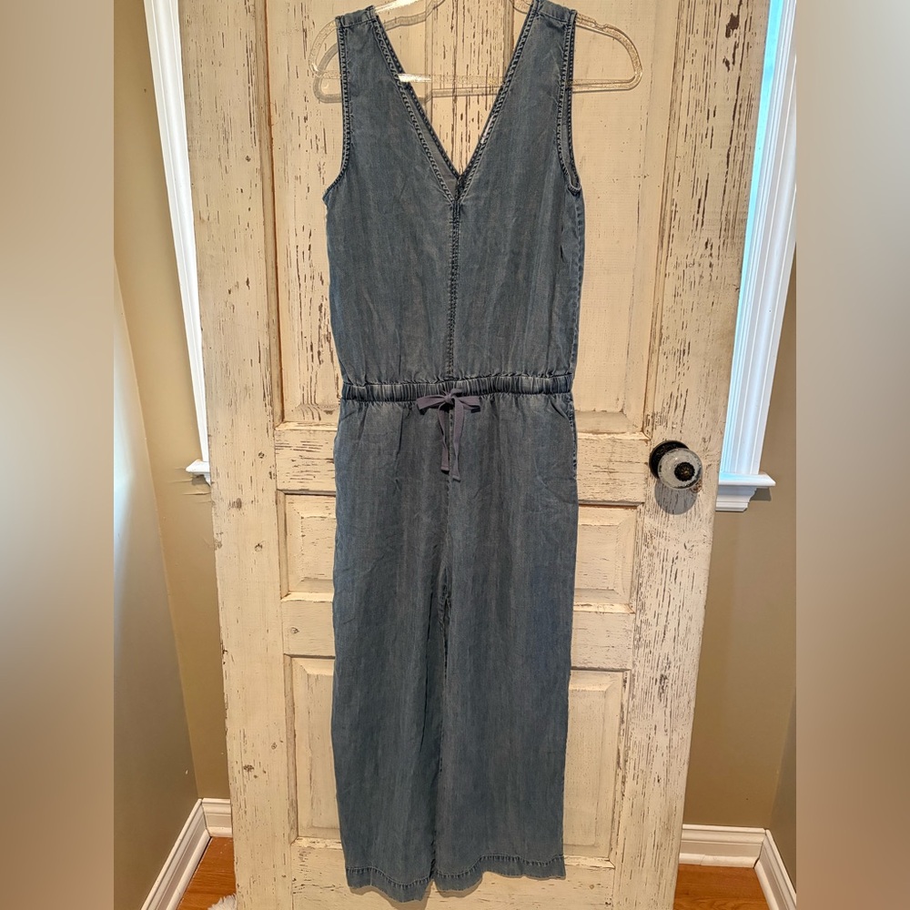 Splendid Kali Chambray Sleeveless Jumpsuit - Picture 5 of 6
